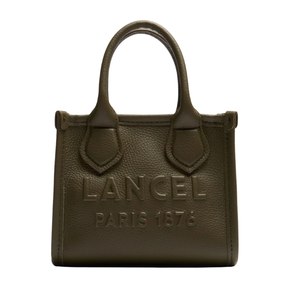 Lancel Women's Green Mini Cabas Zip Tote - Handbags - One Size - Bags