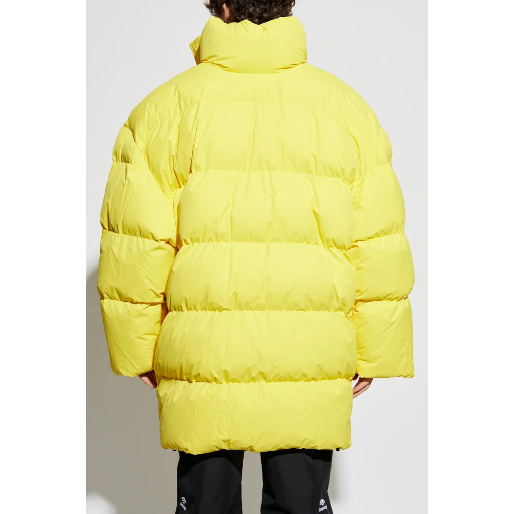 Balenciaga Gewatteerde jas uit de Skiwear collectie Yellow Heren