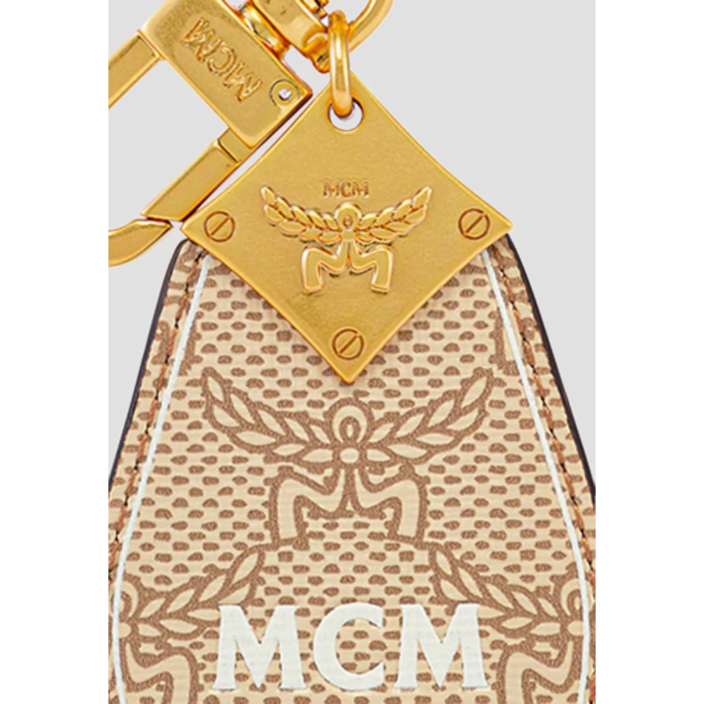 MCM Sleutelhanger Hemel in Lauretos Beige Unisex