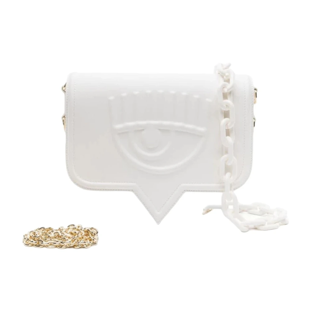 Chiara Ferragni Collection Shoulder Bags White Dames