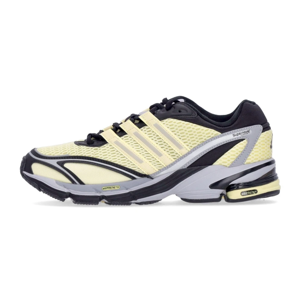Adidas Men's Yellow Cushion Sneaker With 3 Stripes