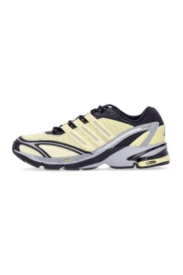 Gula dämpade sneakers med 3 ränder