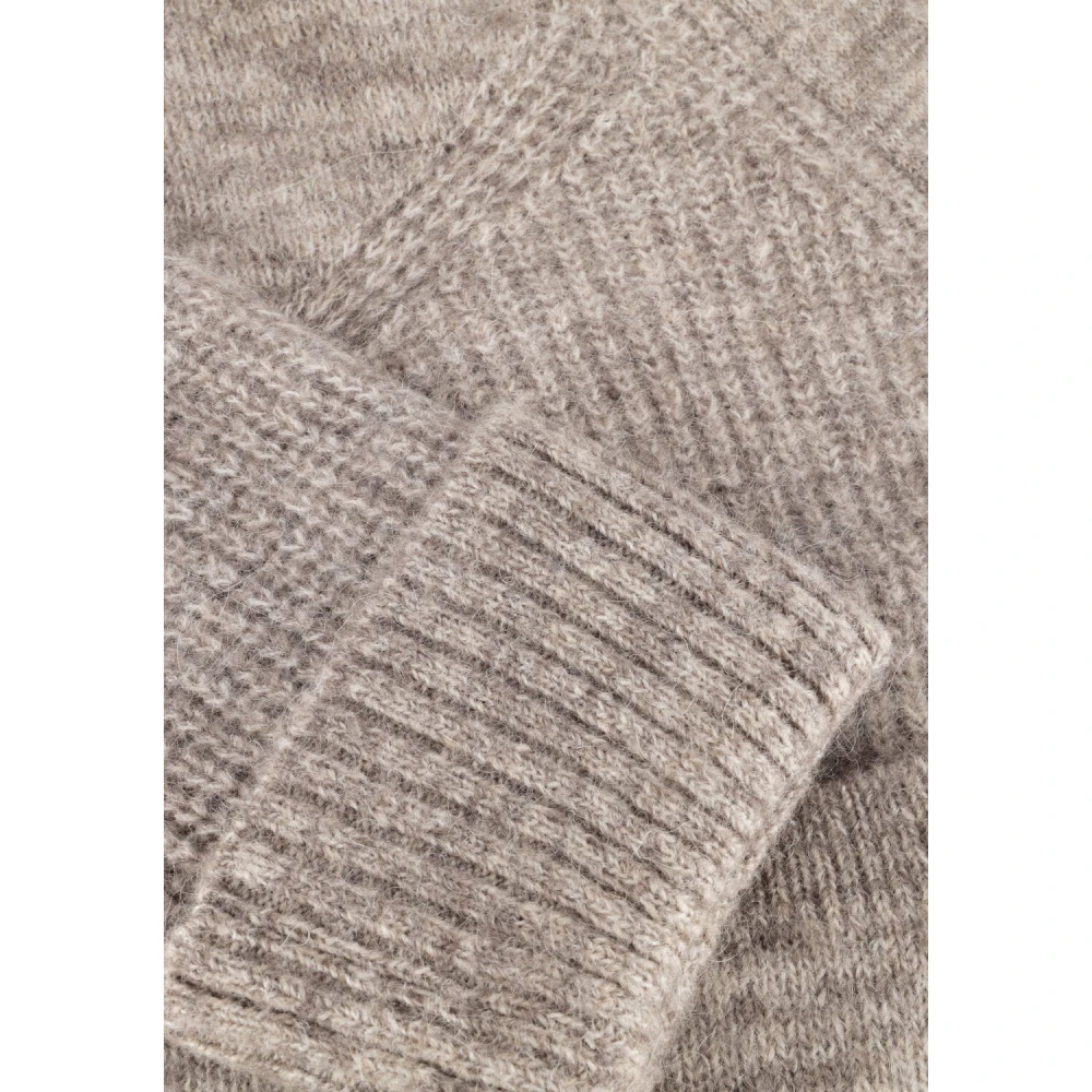 Selected Femme Alva Gebreid Vest Gray Dames