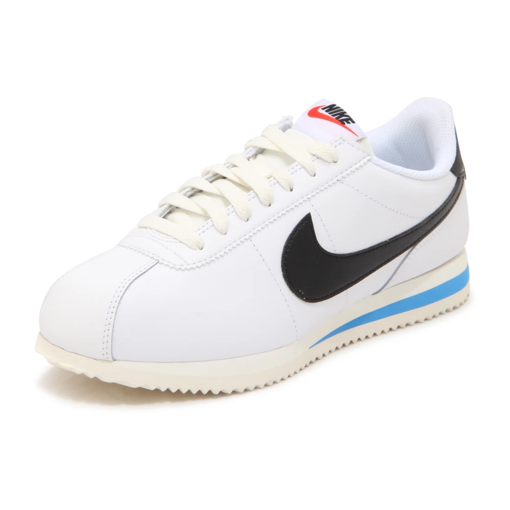 Nike Women's White Cortez Leather - Trainers - 5 1/2 Uk - Sport