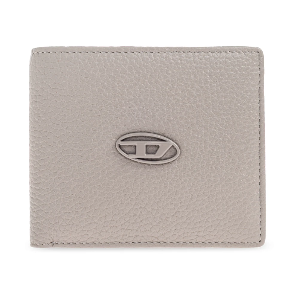 Diesel Herr Grå Accessoarer One Size, Läder, Wallets & Cardholders