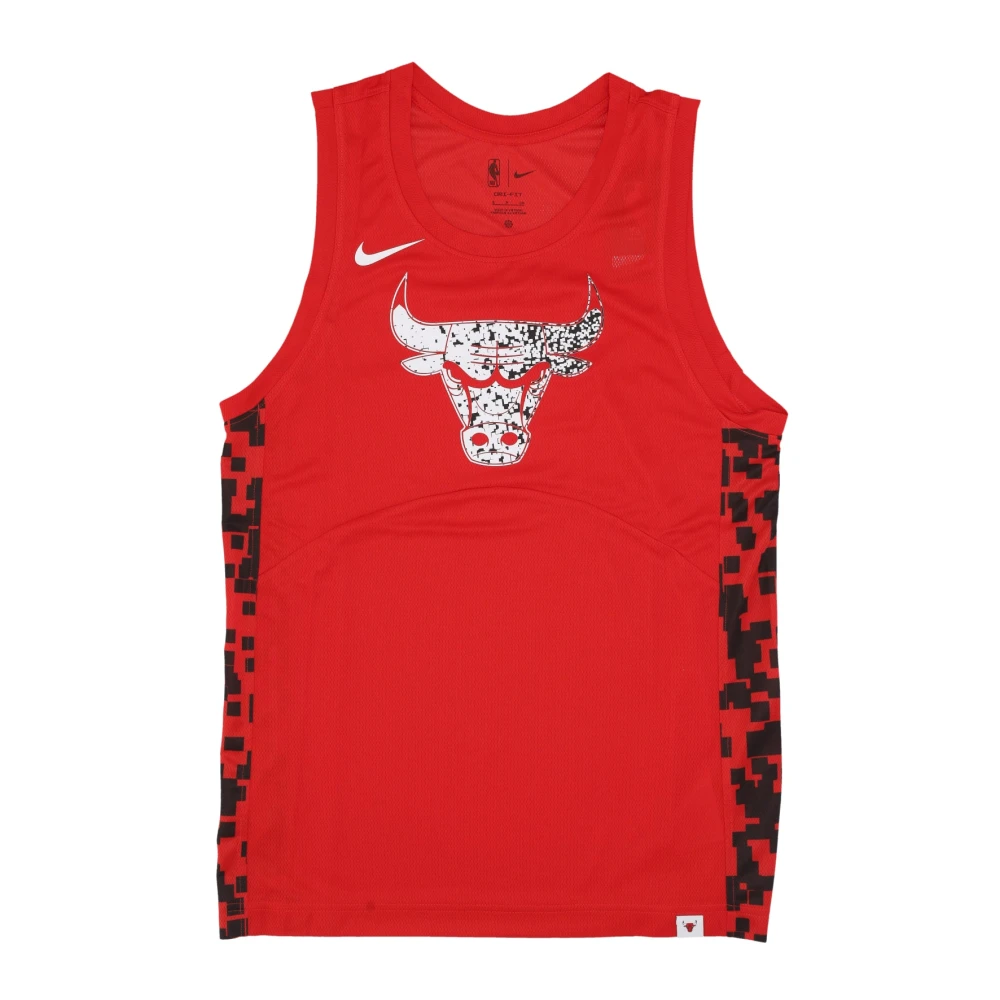 Nike Chicago Bulls Basketball Tank Top Red Heren