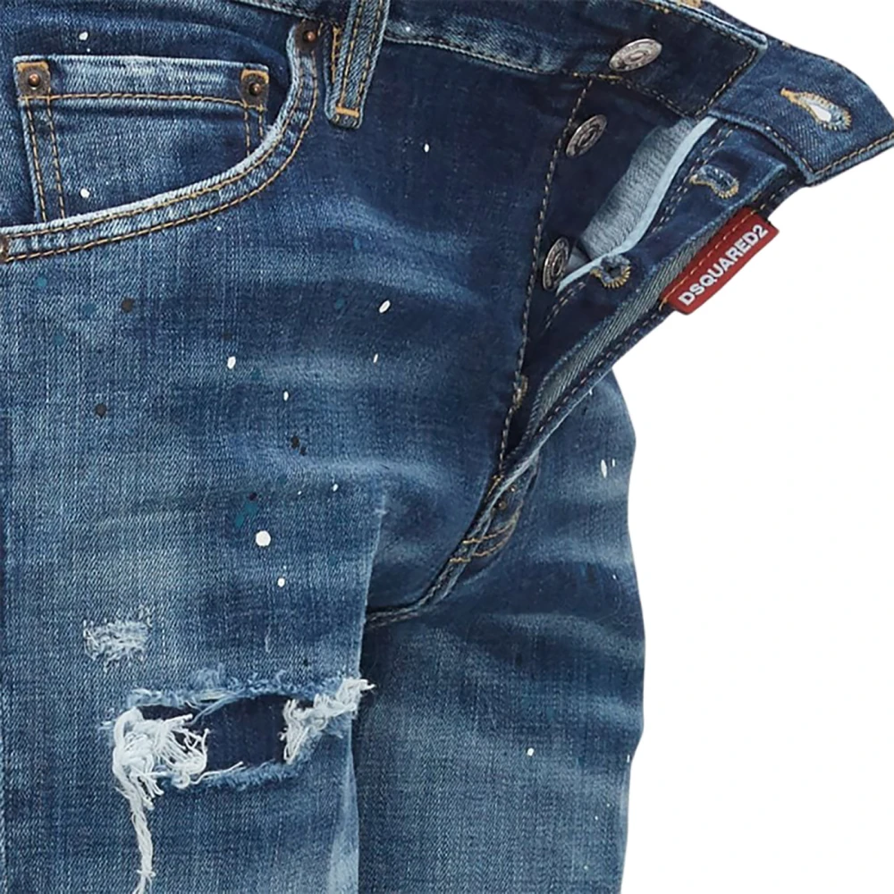 Dsquared2 Slim-fit Jeans Blue Heren