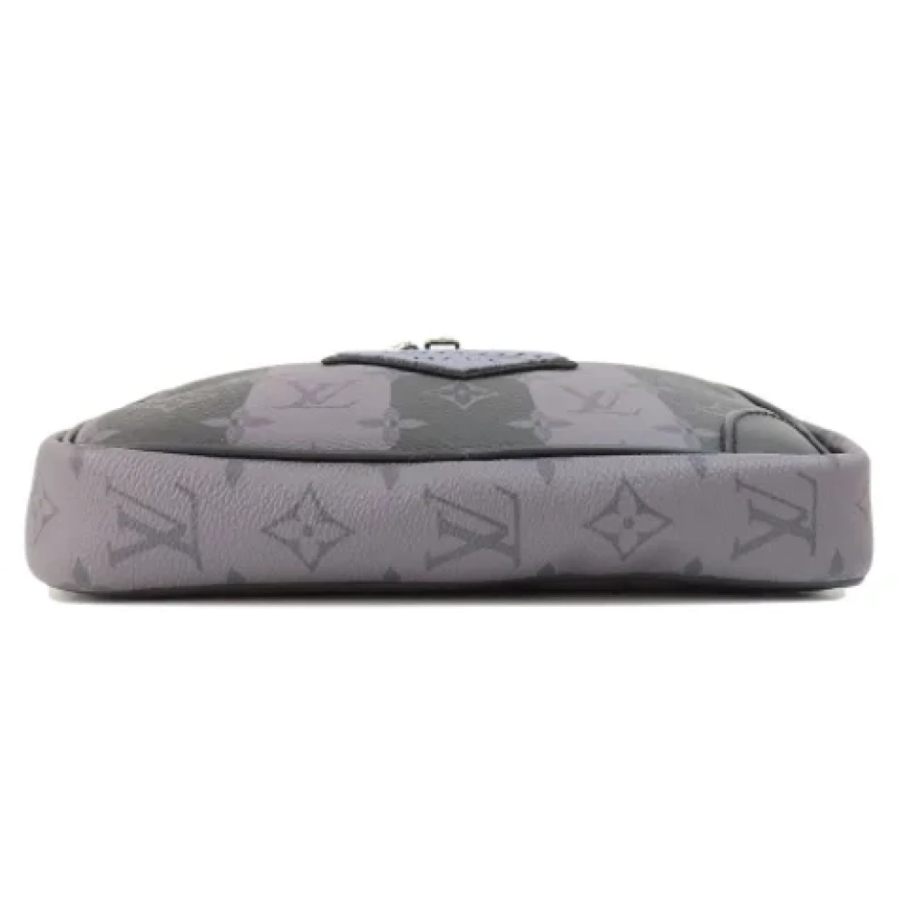 Louis Vuitton Vintage Pre-owned Fabric shoulder-bags Black Dames