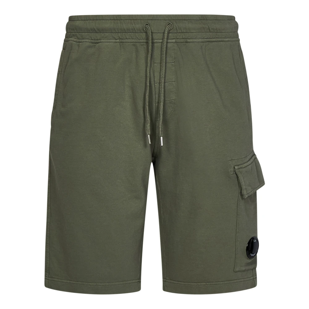 C.P. Company Militair Groene Casual Shorts Ss23 Green Heren