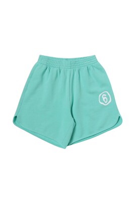 relaxed-fit-green-kids-shorts