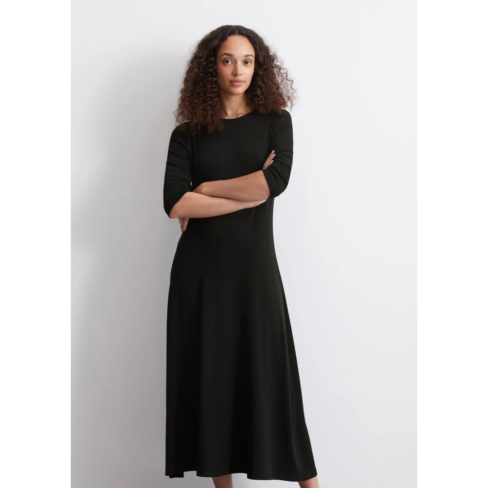 Marc O'Polo Jerseyjurk regular Black Dames