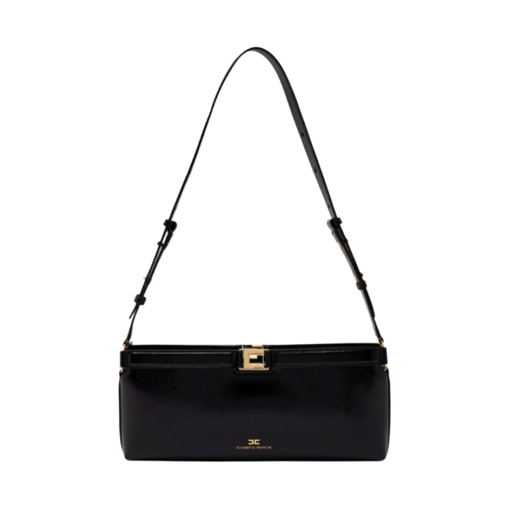 Elisabetta Franchi Black Shoulder Bags - Female - Shoulder Bags - One Size - Bags