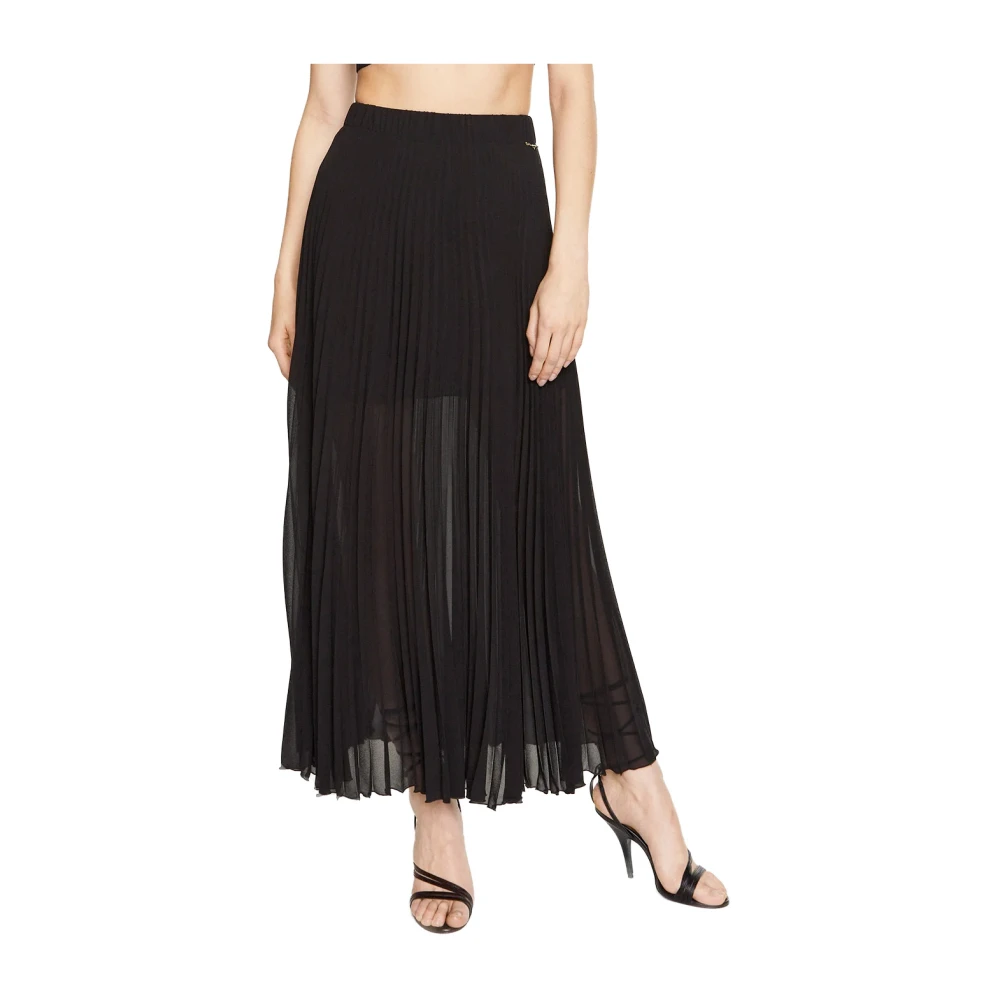 Patrizia Pepe Women's Black Gonna - Maxi Skirts - S - Skirts