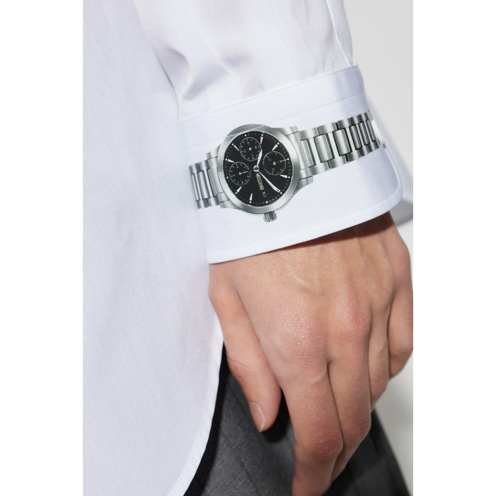 Moschino Shirt met print White Heren