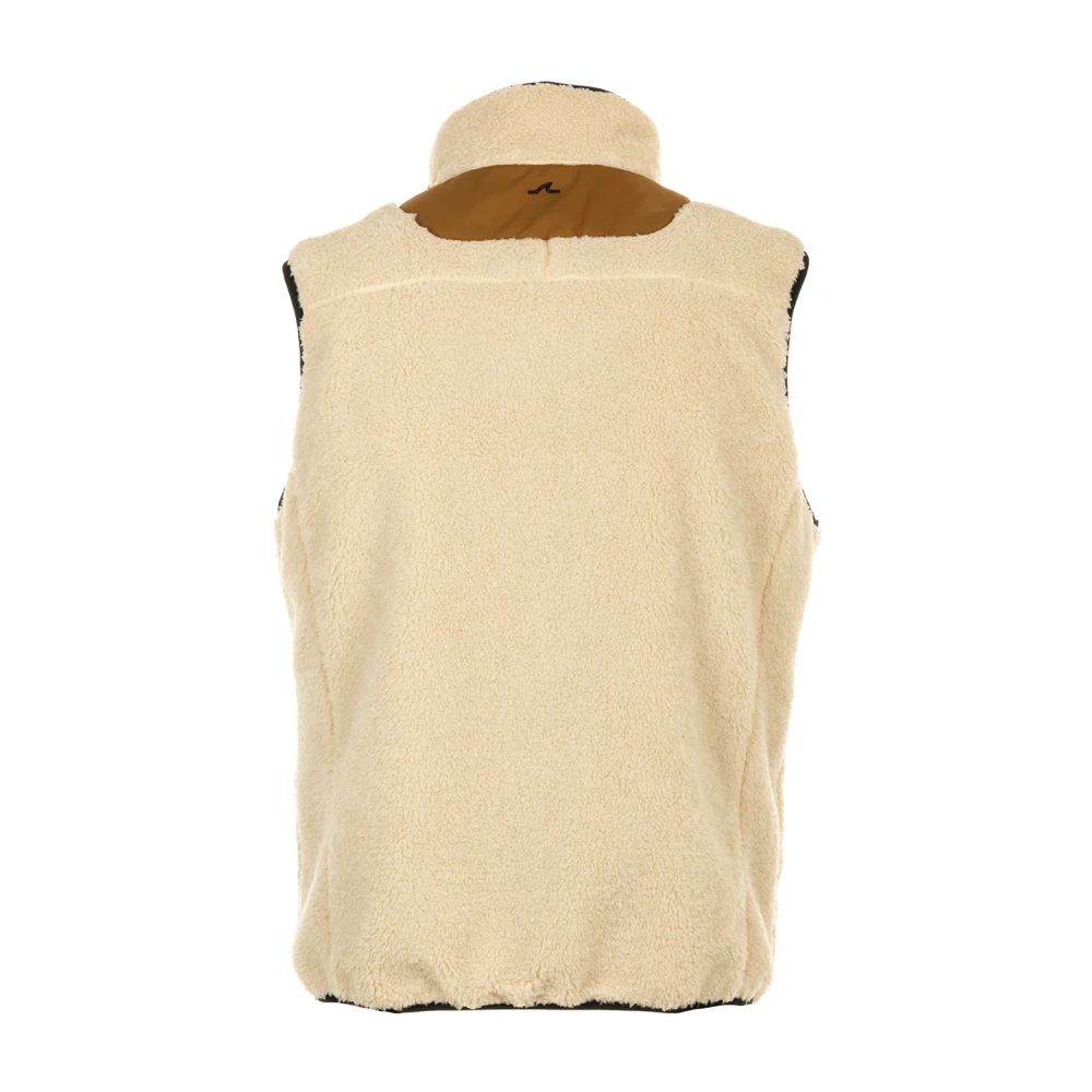 PAUL & SHARK Crème Gilet Jas voor Mannen Beige Heren