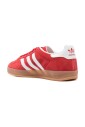 red-sneakers-with-3-stripes-logo