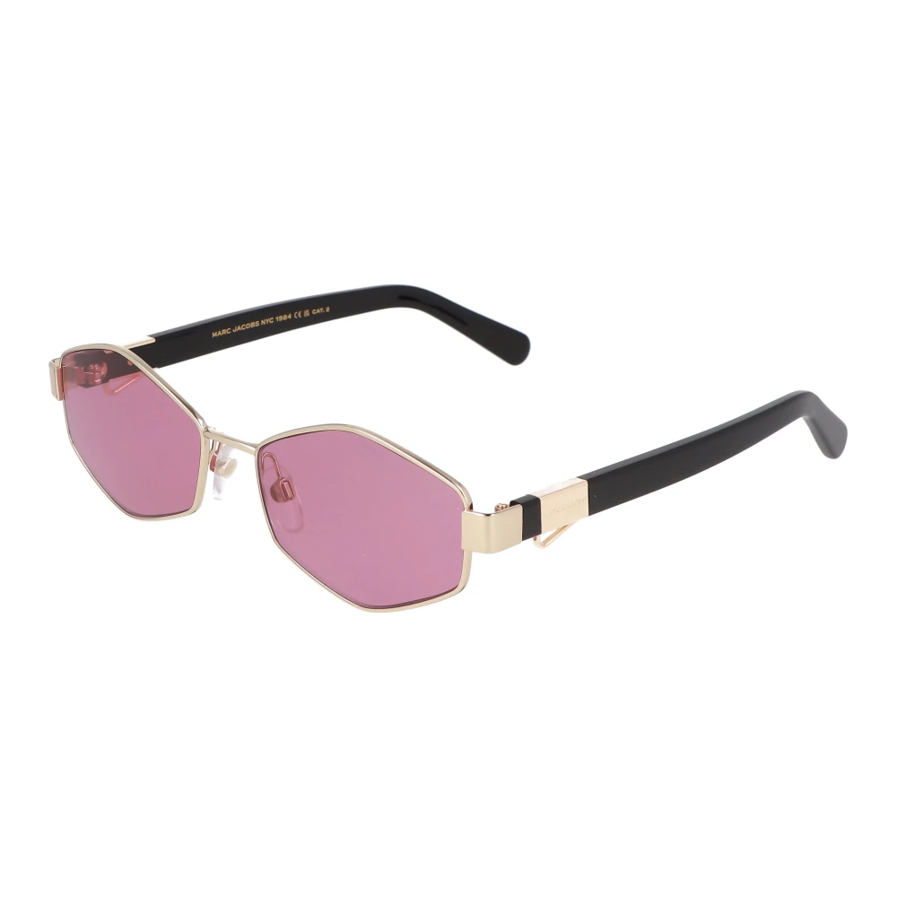 Marc Jacobs Pink Irregular Shape Sunglasses With Acetate Frame - Unisex - Sunglasses - 55 Mm - Accessories