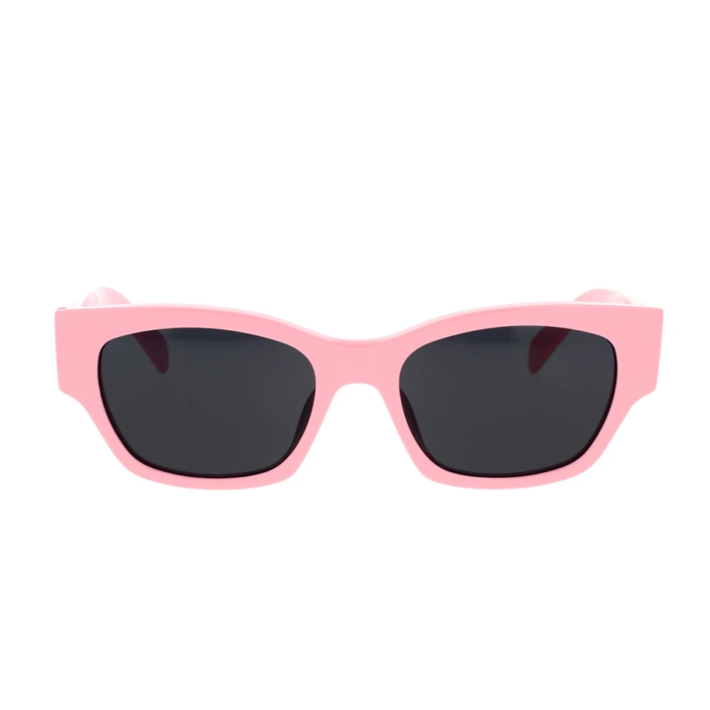 Stilige Cat-Eye Solbriller med Mørkegrå Linser