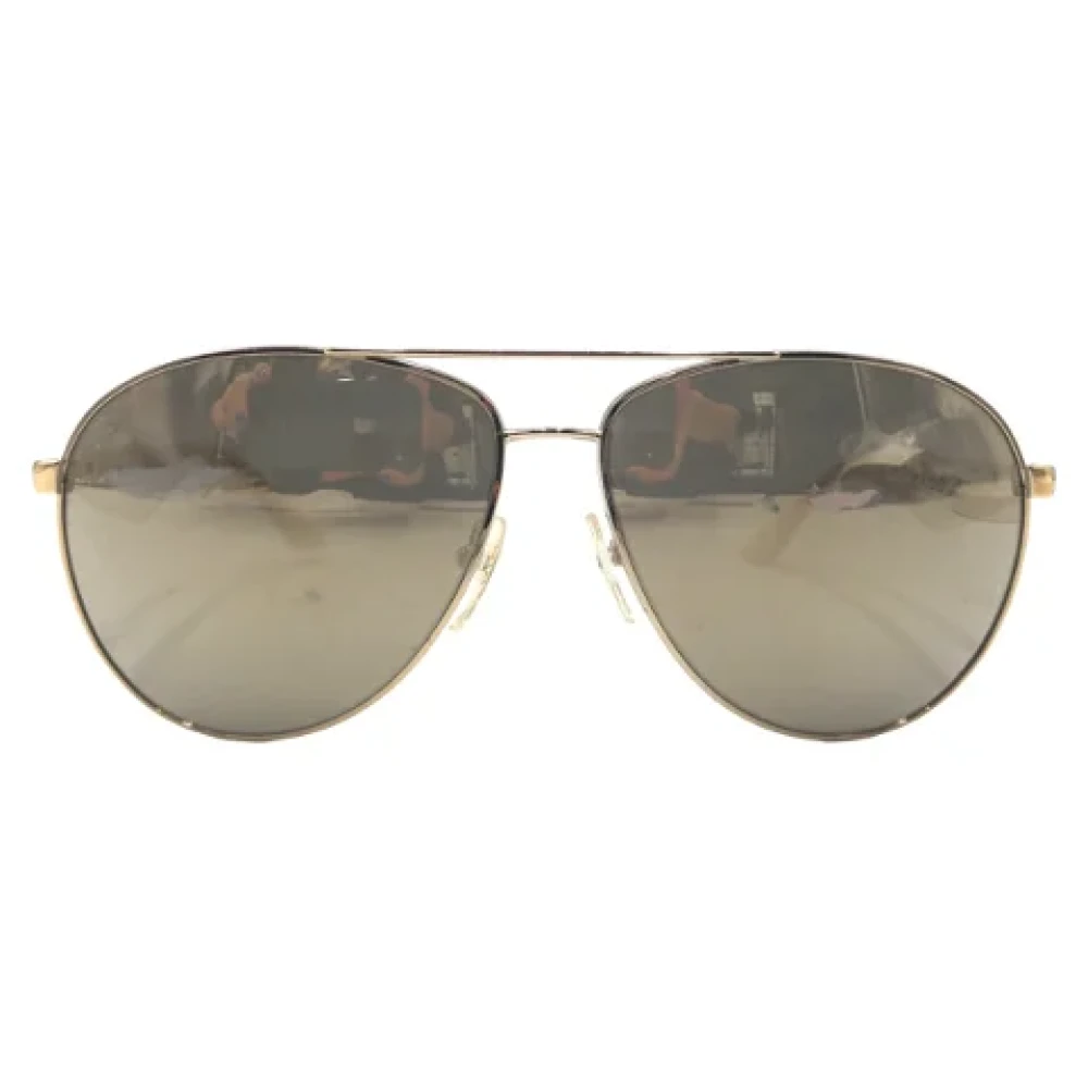 Prada Vintage Pre-owned Plastic sunglasses White Dames