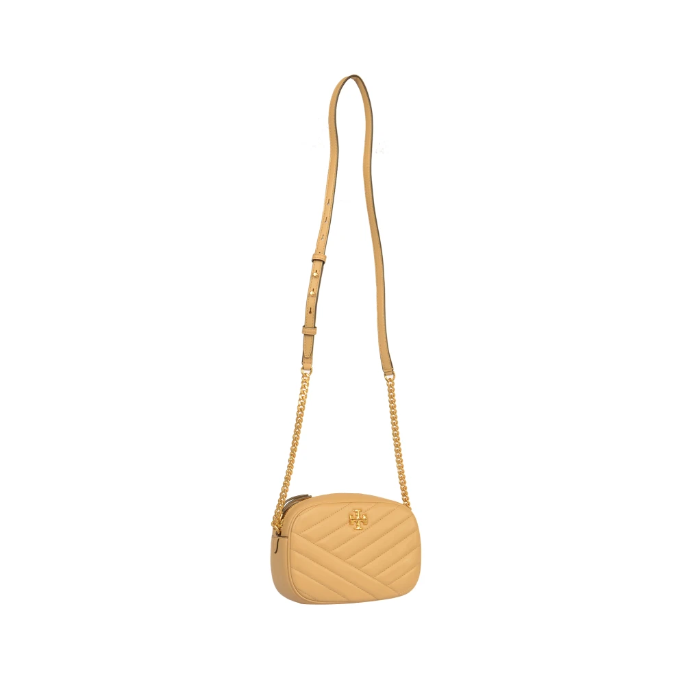 TORY BURCH Chevron Camera Tas Brown Dames