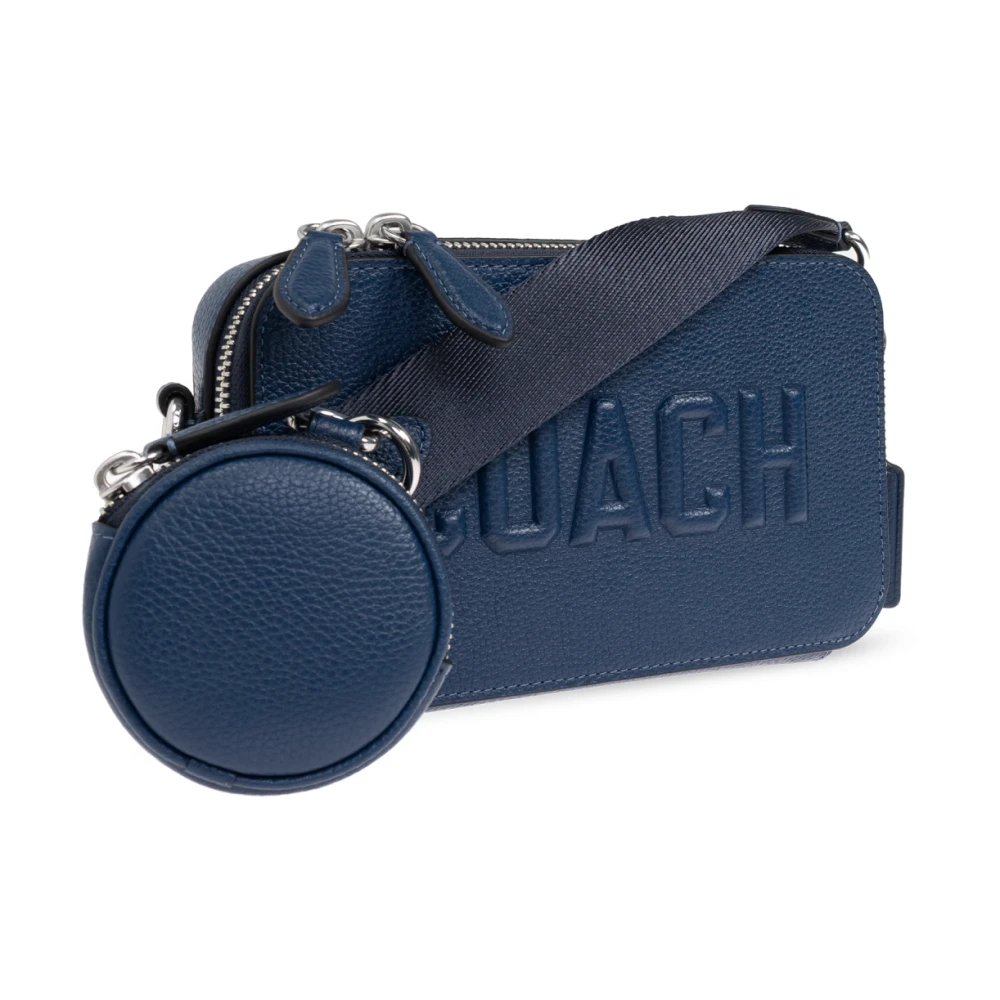 Coach Schoudertas Charter Slim Blue Heren