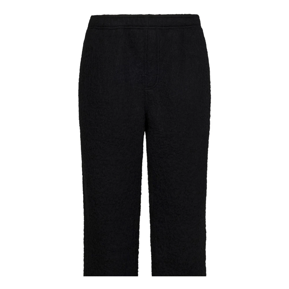 Stüssy Zwarte Wollen Broek Black Heren