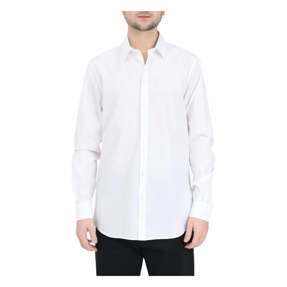 Moschino Couture Shirt 100% Katoen White Heren