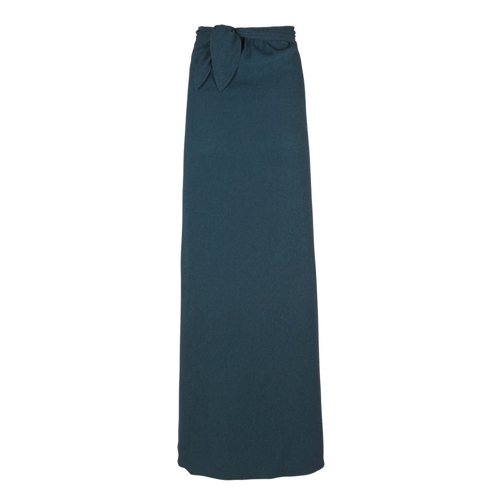 Cortana Blauwe Omslagrok Blue Dames