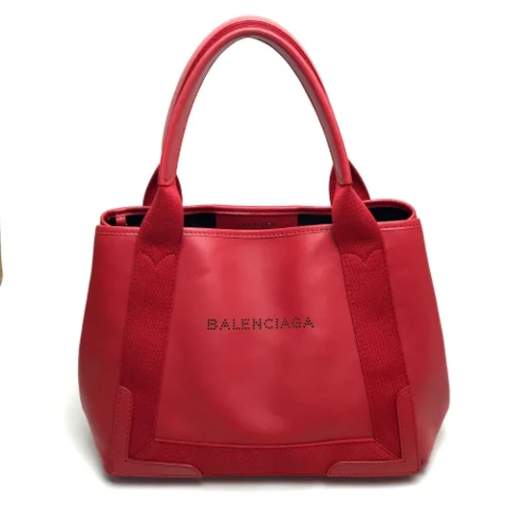 Balenciaga Vintage Pre-owned Leather balenciaga-bags Red Dames