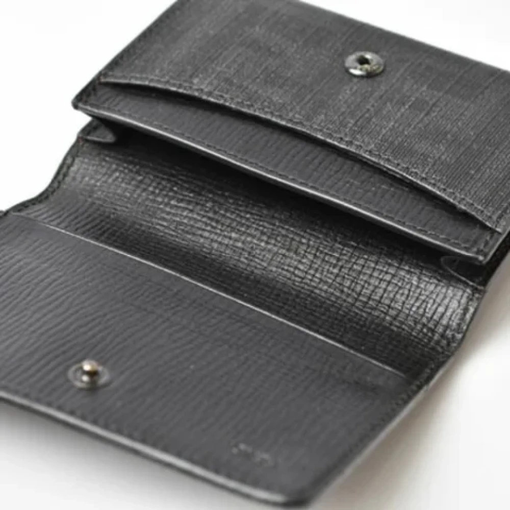 Fendi Vintage Pre-owned Canvas wallets Gray Dames