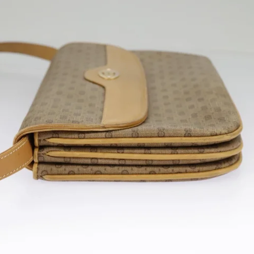 Gucci Vintage Pre-owned Canvas shoulder-bags Beige Dames