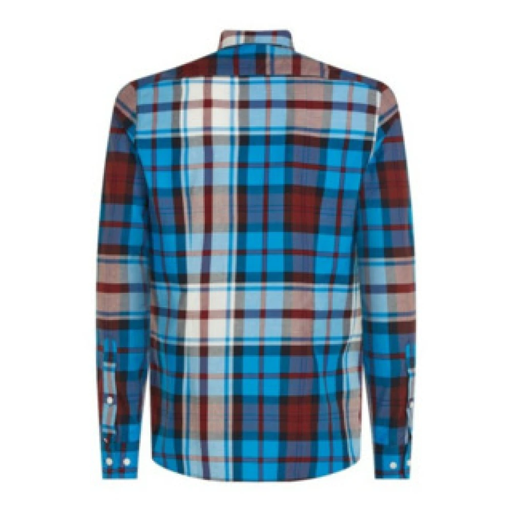 Tommy Hilfiger Tartan Big Shirt Blue Multicolor Heren