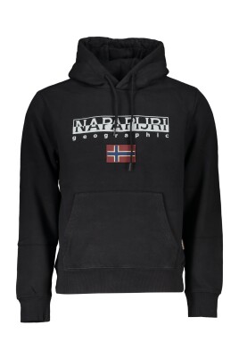 sweat-a-capuche-noir-avec-impression-et-logo