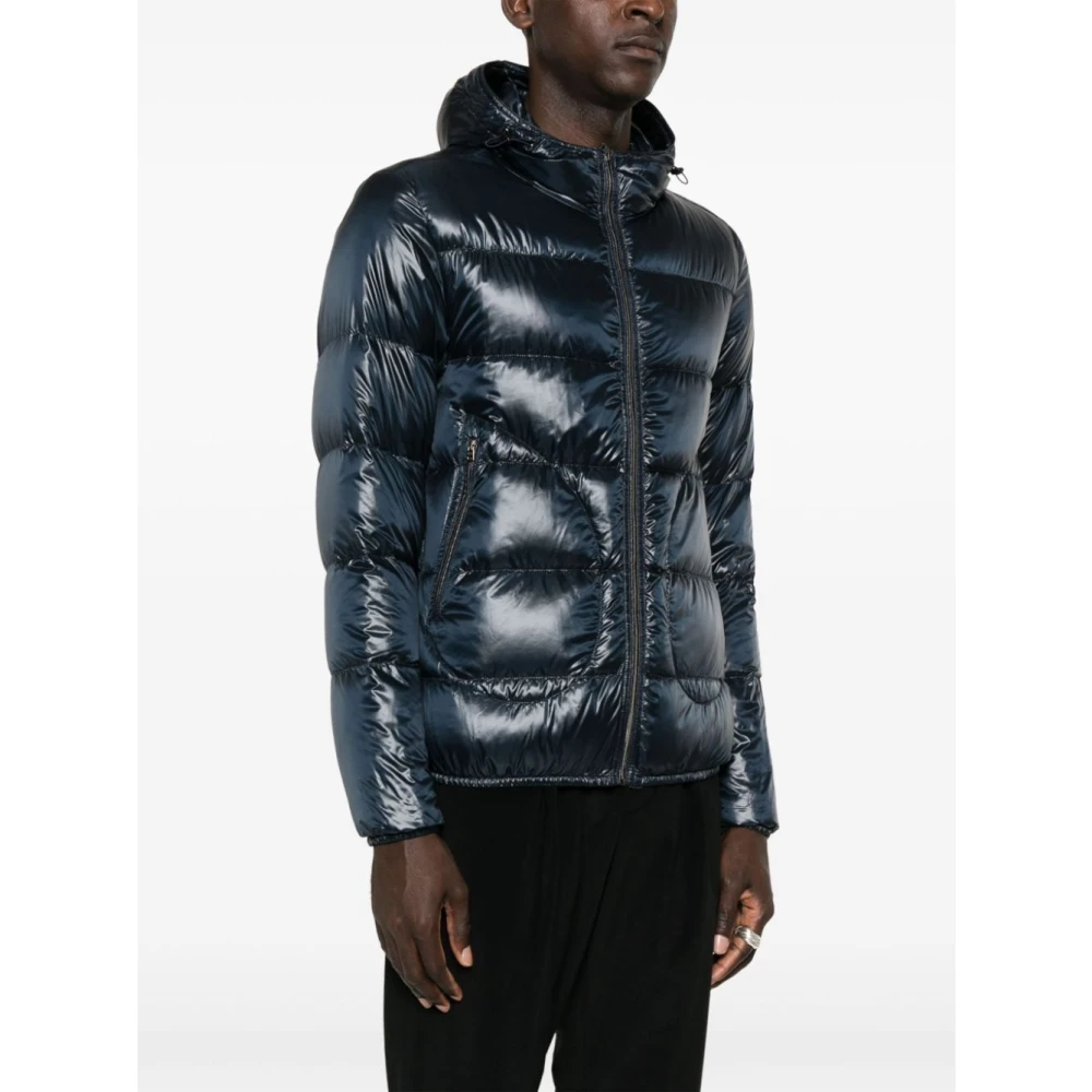 Herno Gewatteerde Jas Blue Heren