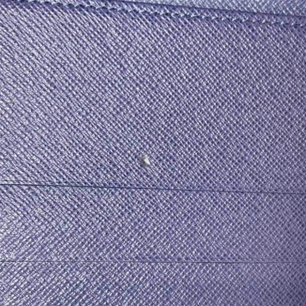 Louis Vuitton Vintage Pre-owned Leather wallets Blue Dames