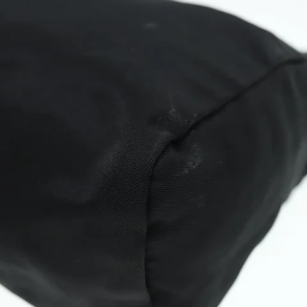 Prada Vintage Pre-owned Nylon pouches Black Dames