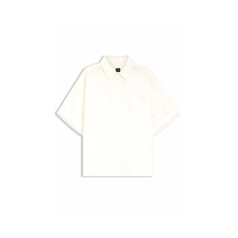 Hugo Beige Shirts, Female, L, Boss - Shirts