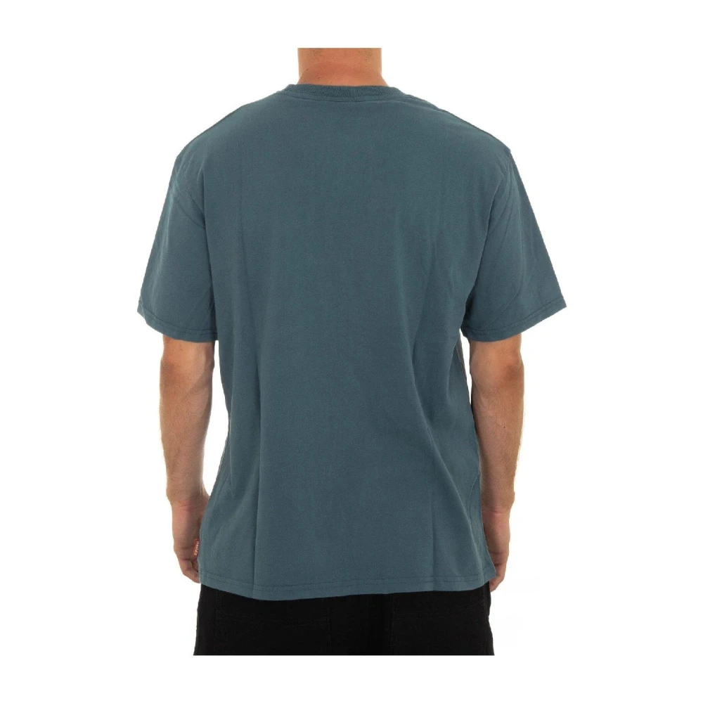 Superdry Blauw Reis T-shirt Blue Heren