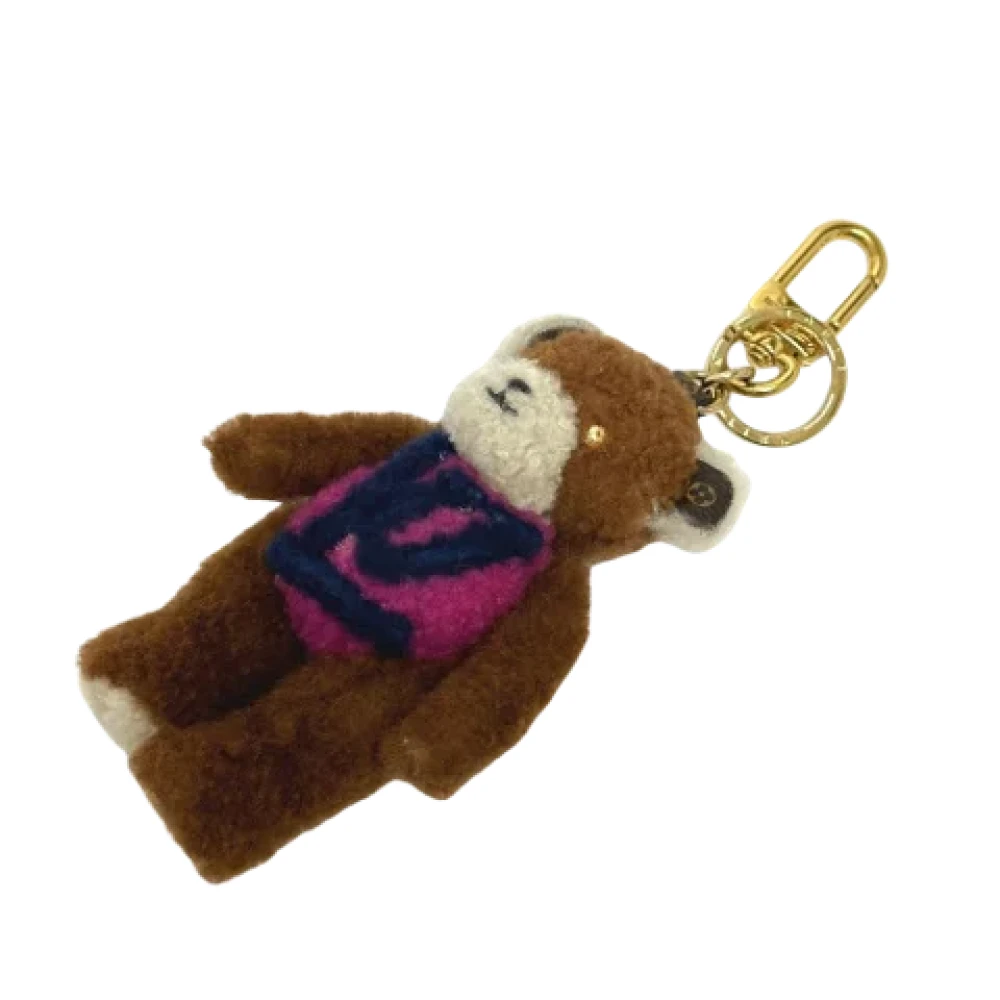 Louis Vuitton Vintage Pre-owned Fabric key-holders Brown Dames