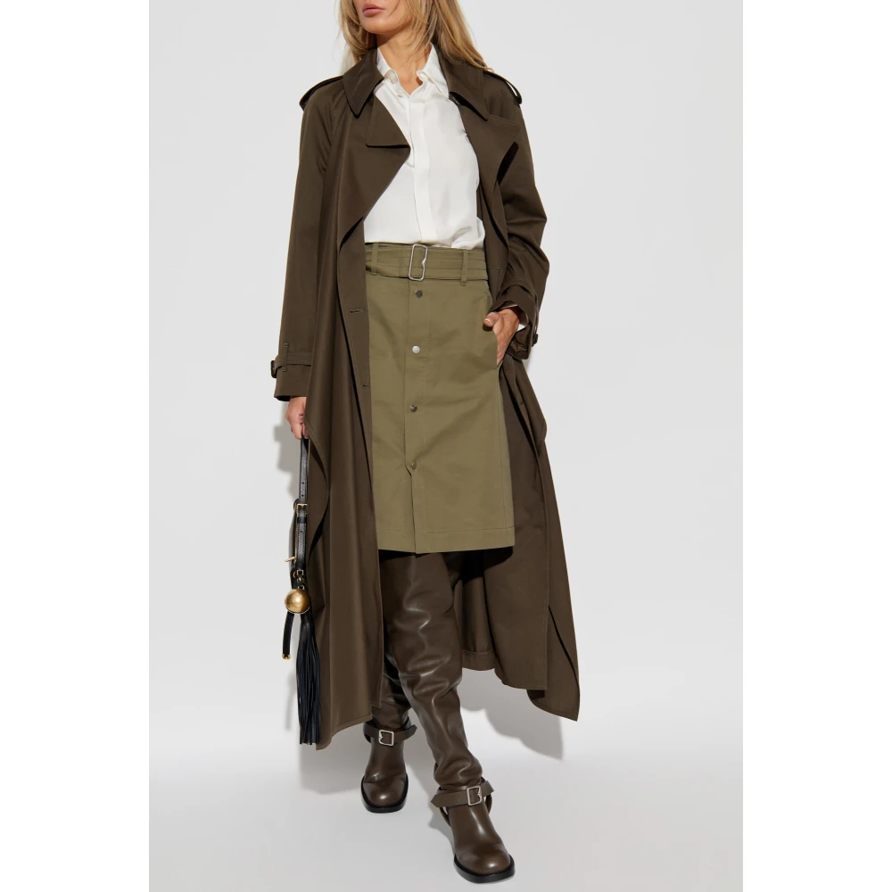 Burberry Zijden overhemd White Dames