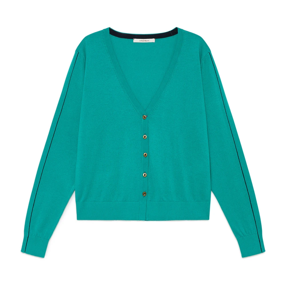 Knitwear > Cardigans - - Maliparmi - Modalova