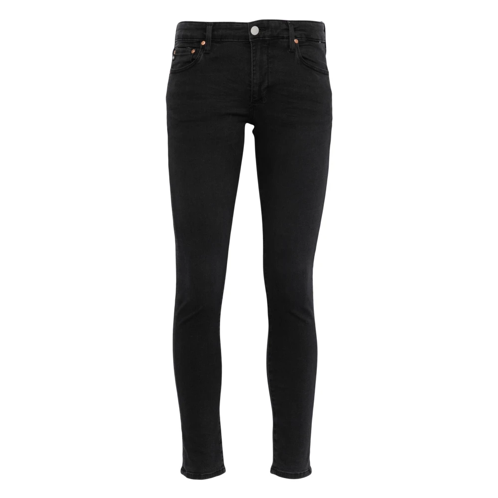 Adriano goldschmied Super Skinny Enkel Jeans Black Dames