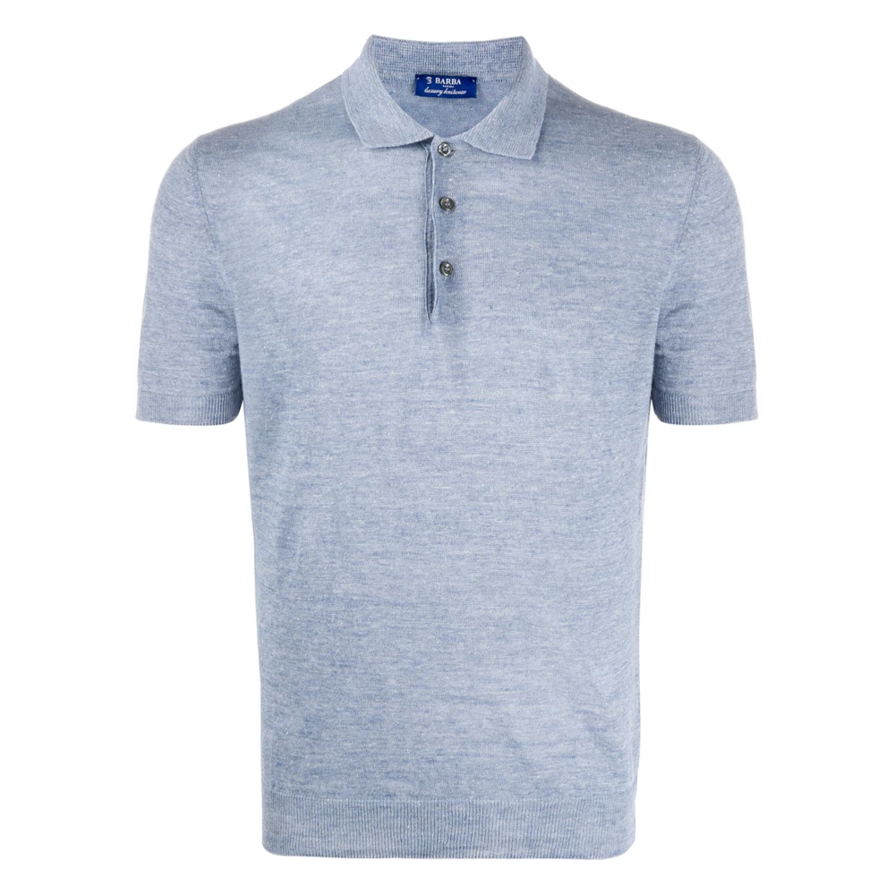 Barba - Tops > Polo Shirts - Blue - Barba - Modalova