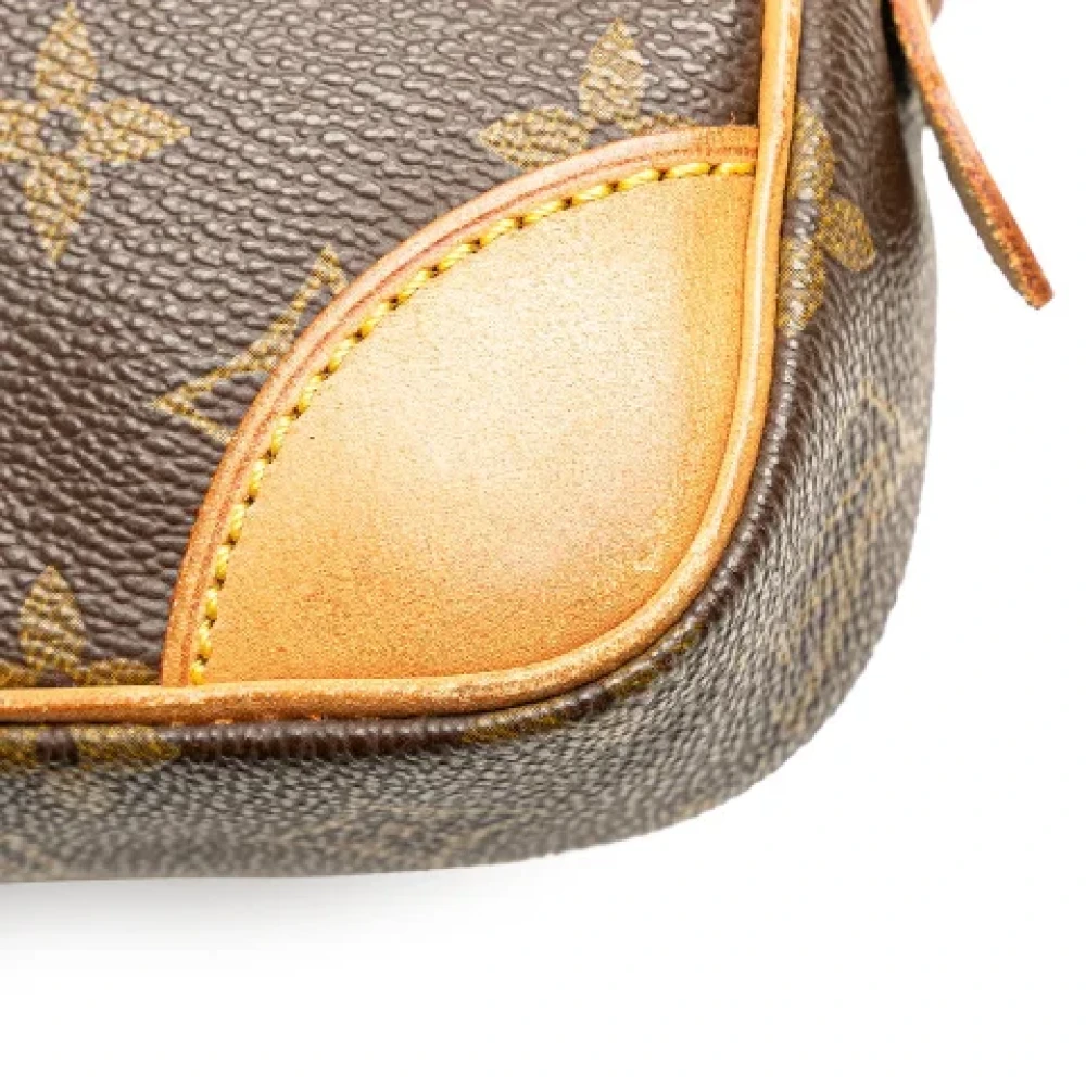 Louis Vuitton Vintage Pre-owned Canvas clutches Brown Dames