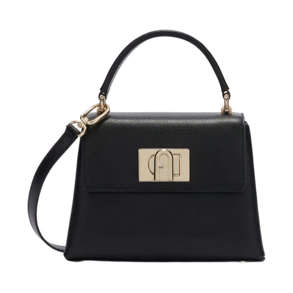 Furla 1927 Mini Top Handtas Nero Black Dames