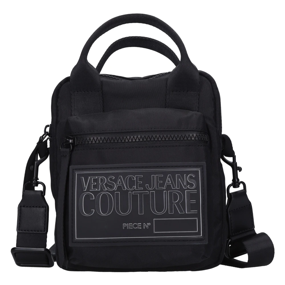 Versace Jeans Couture Tassen.. Zwart Black Heren