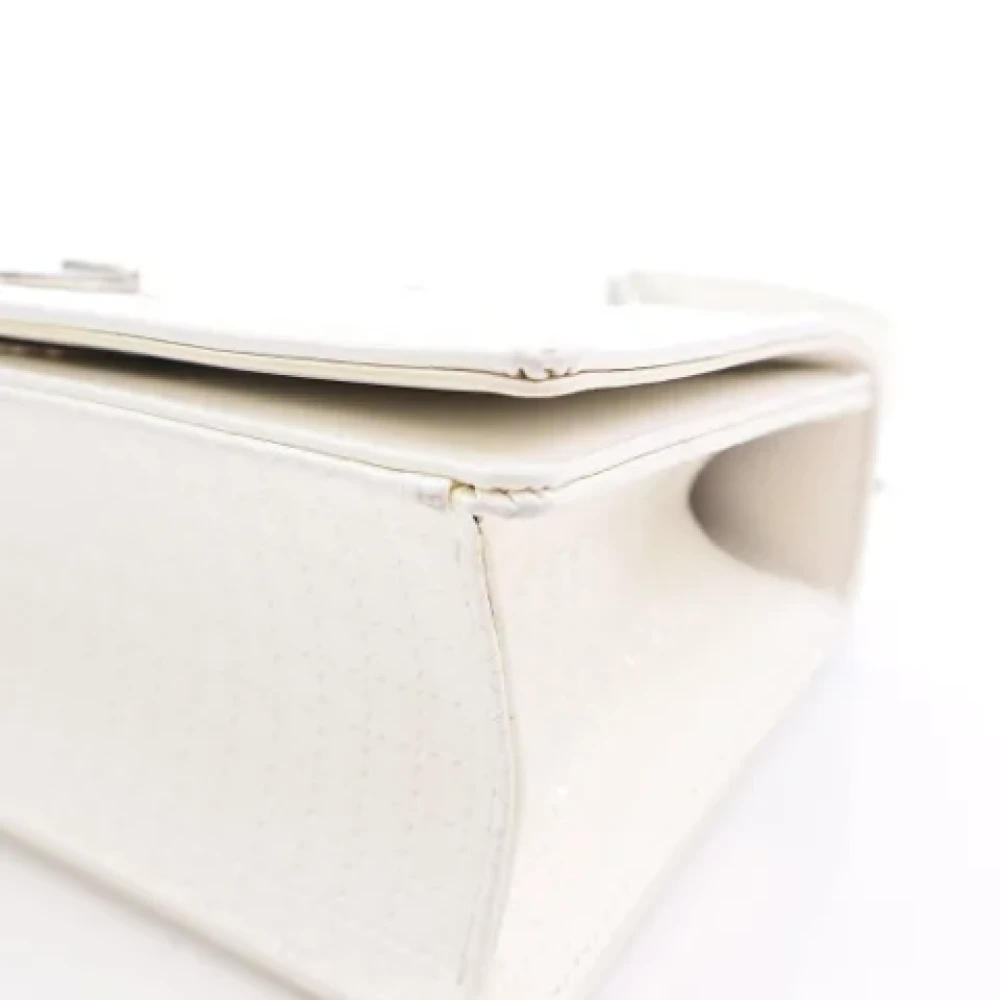 Dior Vintage Pre-owned Leather dior-bags White Dames