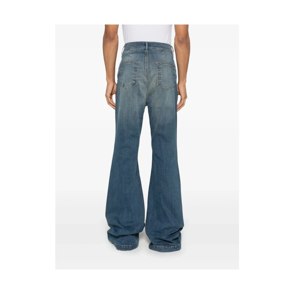Rick Owens Donkere Schaduw Jeans Klassieke Stijl Blue Heren
