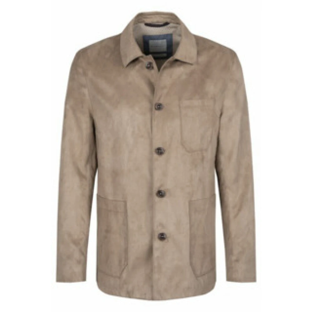 Bugatti Heren Blazer Jas Beige Heren