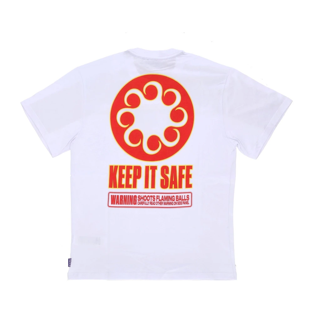 Octopus Witte Heren Tee met Logo White Heren